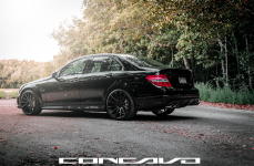 Mercedes Benz C63 AMG на дисках Concavo CW-12