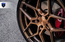 Toyota Supra на дисках RFX11 Brushed Bronze