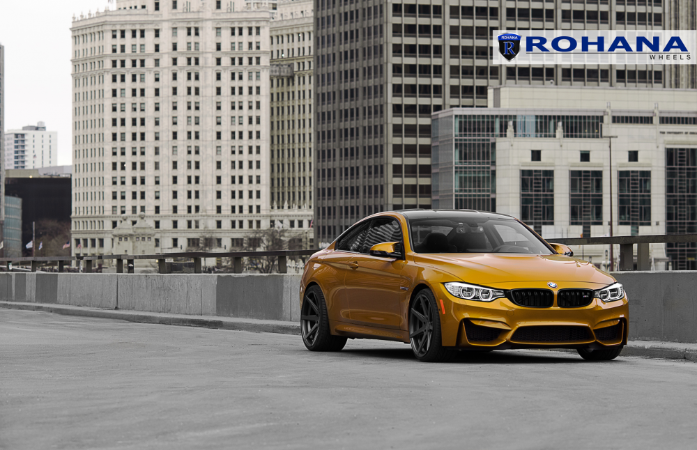 BMW M4 на дисках Rohana RC7