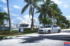 Infiniti Q50 на дисках Vossen x Work VWS-2