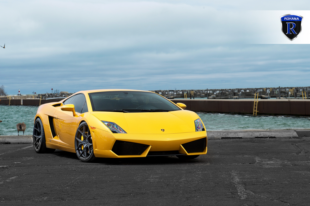 Lamborghini Gallardo на дисках Rohana RFX5