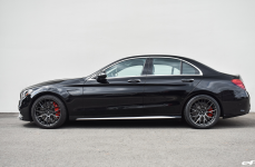 Mercedes Benz C63S на дисках Vorsteiner V-FF 107 Carbon Graphite