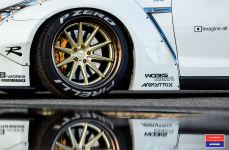 Nissan GT-R на дисках Vossen x Work VWS-1
