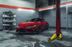 Toyota Supra на кованых дисках Vossen Forged EVO-4R