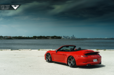 Porsche 911 Carrera на дисках Vorsteiner V-FF 104
