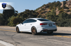 Audi A5 Sportback на дисках RFX11 Brushed Bronze