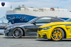 BMW M4 на дисках Rohana RFX5 Custom Gold