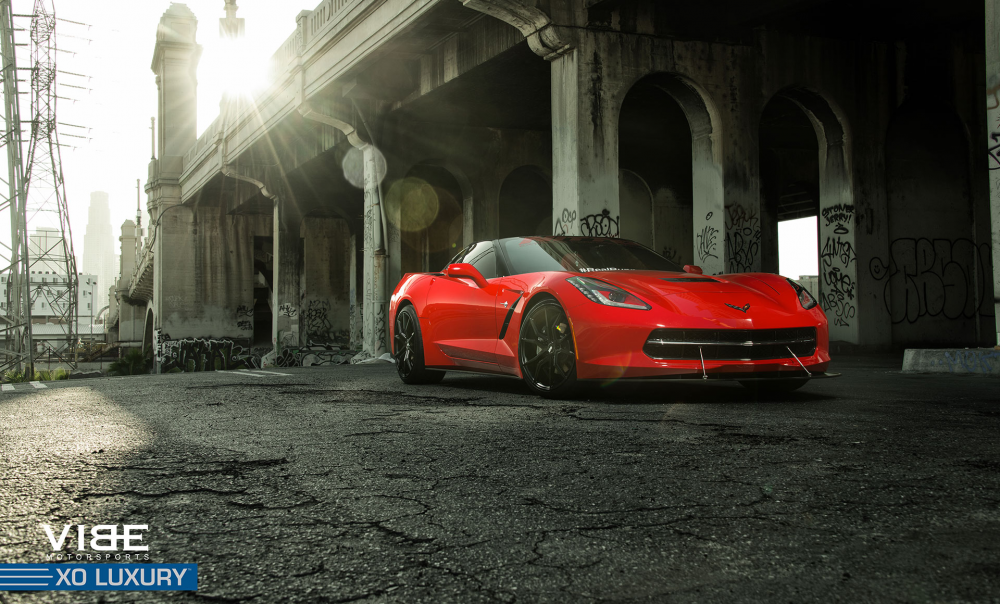 Chevrolet Corvette C7 на дисках XO Luxury Verona