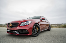 Mercedes Benz C63 S на дисках Vorsteiner V-FF 103