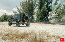 Mercedes G550 на дисках Vossen CV10