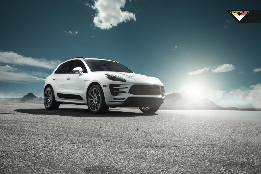 Porsche Macan Turbo на дисках Vorsteiner V-200