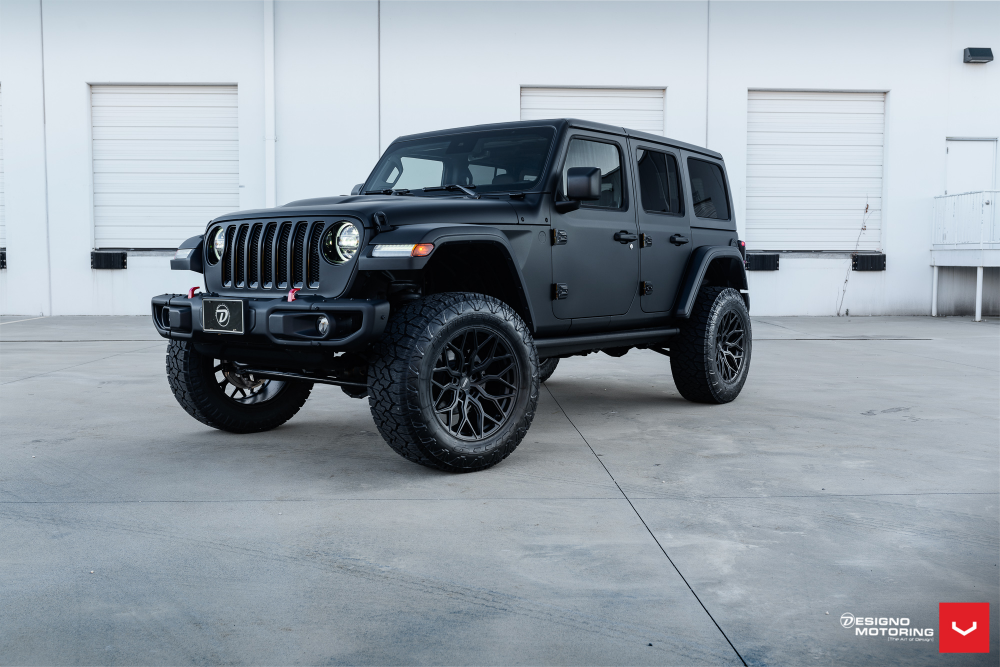 Jeep Wrangler на дисках Hybrid Forged HF-2