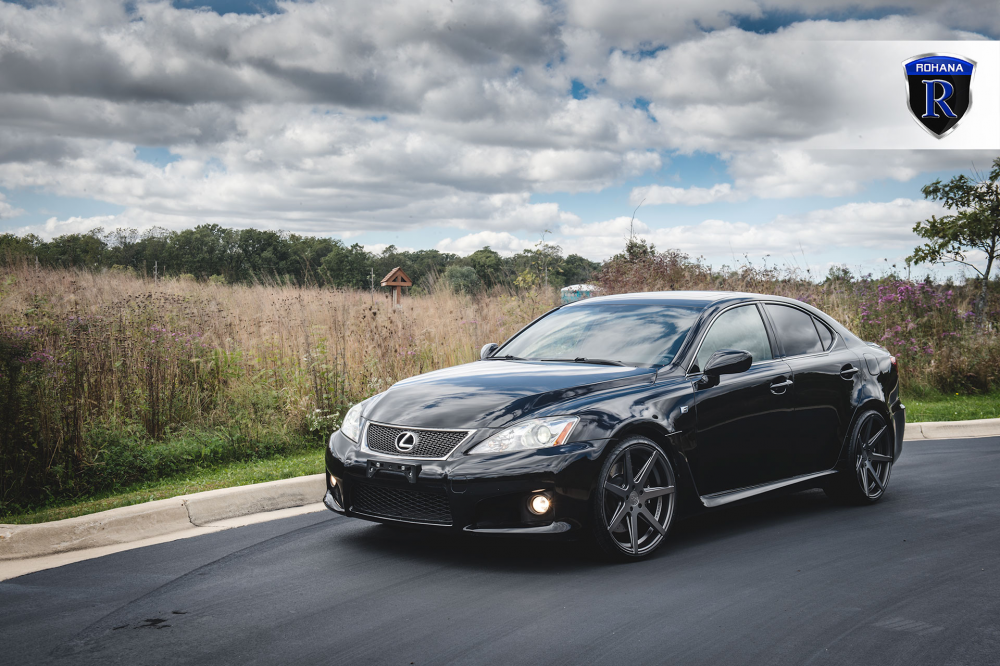Lexus IS-F на дисках Rohana RC7