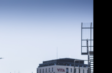 Mercedes A45s AMG на дисках Hybrid Forged HF-4T