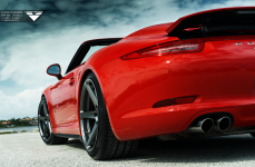 Porsche 911 Carrera на дисках Vorsteiner V-FF 104