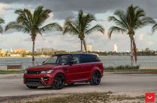 Range Rover на дисках Vossen Hybrid Forged HF-1