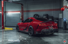 Toyota Supra на кованых дисках Vossen Forged EVO-4R