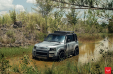 Land Rover Defender 90 на дисках Hybrid Forged HF-5