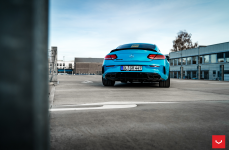 Mercedes C63S AMG на дисках Hybrid Forged HF-2