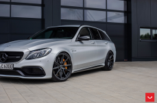 Mercedes C63 AMG Wagon на дисках Hybrid Forged HF-3
