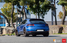 Porsche Macan на дисках Hybrid Forged HF-5