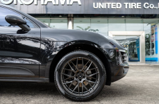 Porsche Macan на дисках Vorsteiner V-FF 107 Carbon Graphite