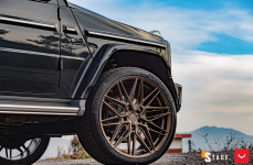 Mercedes G63 AMG на дисках Hybrid Forged HF-7