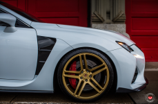 Lexus RCF на дисках Vossen Forged VPS-302