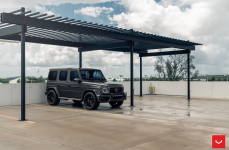 Mercedes G63 AMG на дисках Hybrid Forged HF-3