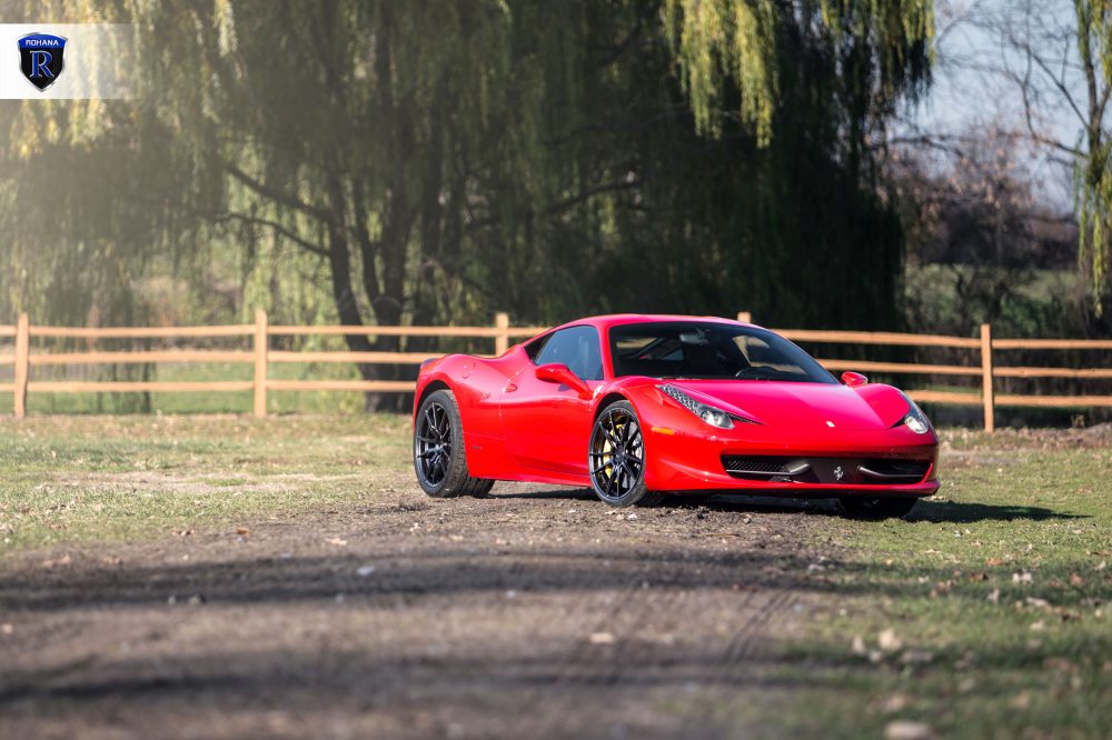 Ferrari 458 на дисках Rohana RF2