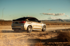 BMW X6M на дисках Ferrada FR4 Machine Silver