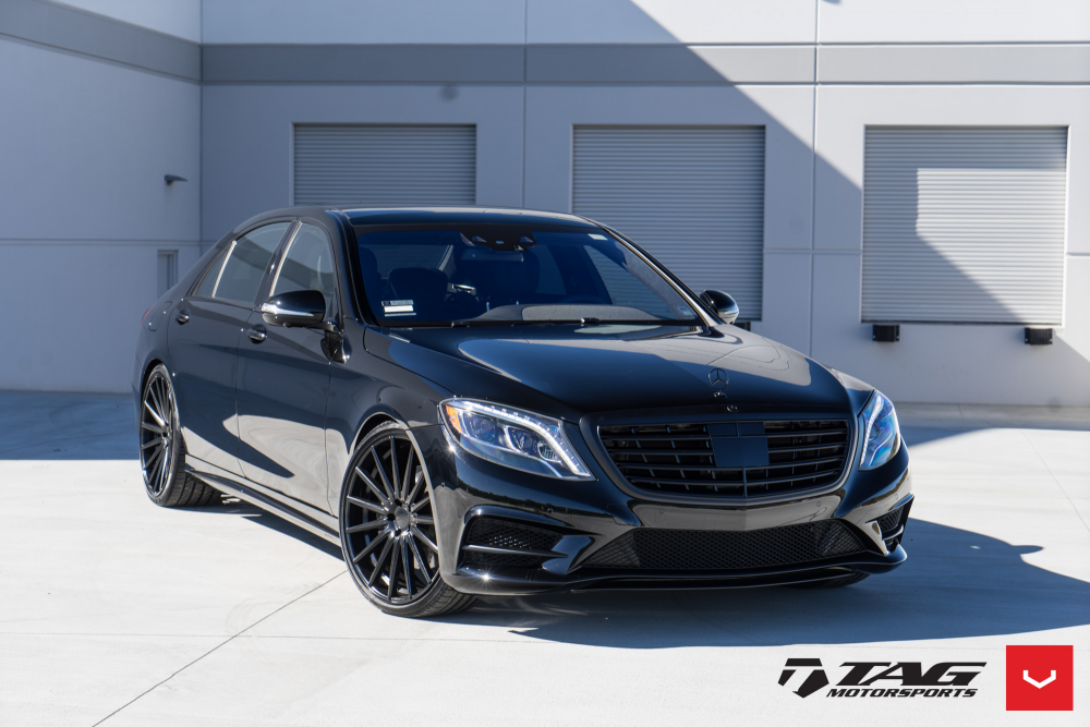 Mercedes-Benz S550 на дисках Vossen VFS-2