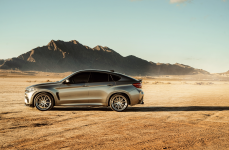 BMW X6M на дисках Ferrada FR4 Machine Silver