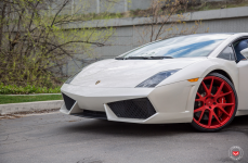 Lamborghini Gallardo на кованых дисках Vossen Forged VPS-306