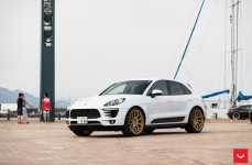 Porsche Macan на дисках Hybrid Forged HF-2