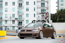 Volkswagen Mk7 GTI на дисках Vossen Forged LC-106T