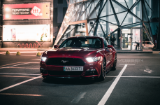 Ford Mustang на дисках Vossen CVT