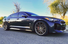 Kia Stinger на дисках TSW Pescara