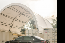 Mercedes S580 на дисках Hybrid Forged HF-5