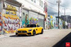 Mercedes AMG GT на дисках Hybrid Forged HF-3
