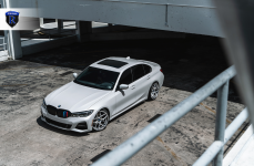 BMW 330i на дисках Rohana RFX11 Brushed Titanium
