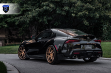 Toyota Supra на дисках RFX11 Brushed Bronze