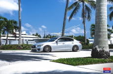 Infiniti Q50 на дисках Vossen x Work VWS-2
