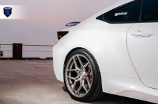 Lexus RCF на дисках RFX11 Brushed Titanium