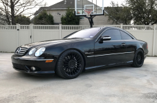 Mercedes Benz CL Class на дисках TSW Turbina