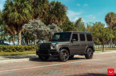 Mercedes G63 AMG на дисках Hybrid Forged HF-5