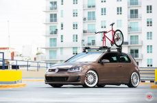 Volkswagen Mk7 GTI на дисках Vossen Forged LC-106T