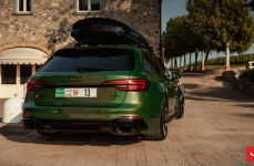 Audi RS4 на дисках Hybrid Forged HF-5