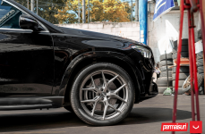 Mercedes GLE на дисках Hybrid Forged HF-5