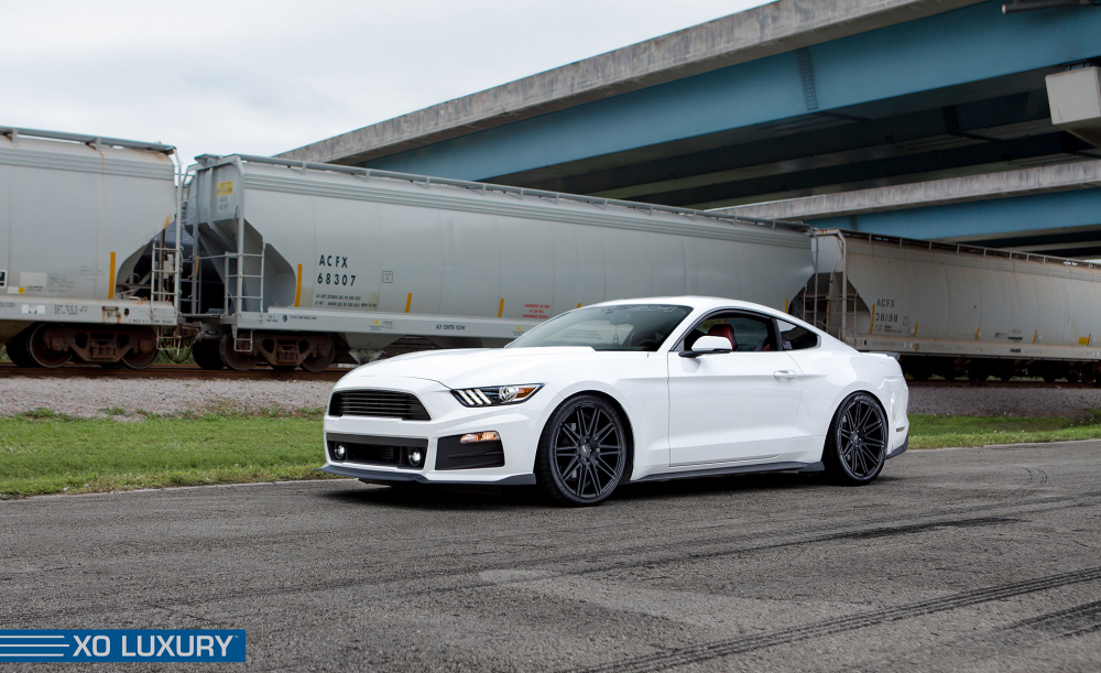 Ford Mustang на дисках XO Luxury Milan
